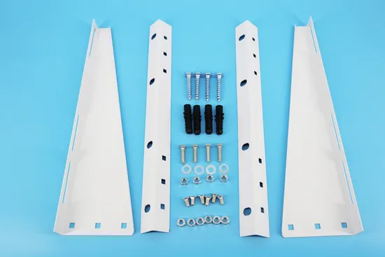 Domicool Folding 2mm Stainless Steel Iron Standing Air Conditioning Bracket