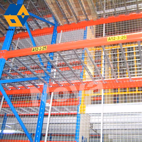 Shelving industrial do metal da cremalheira da prateleira do armazenamento resistente do armazém